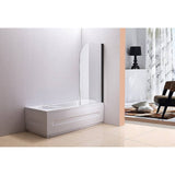 darrahopens Home & Garden > Bathroom Accessories 180° Pivot Door 6mm Safety Glass Bath Shower Screen 800x1400mm By Della Francesca