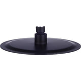 darrahopens Home & Garden > Bathroom Accessories 200mm Shower Head Round 304SS Electroplated Matte Black Finish