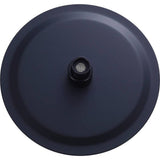 darrahopens Home & Garden > Bathroom Accessories 200mm Shower Head Round 304SS Electroplated Matte Black Finish