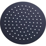 darrahopens Home & Garden > Bathroom Accessories 200mm Shower Head Round 304SS Electroplated Matte Black Finish