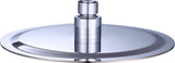 darrahopens Home & Garden > Bathroom Accessories 200mm Shower Head Round 304SS Polished Chrome Finish