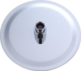darrahopens Home & Garden > Bathroom Accessories 200mm Shower Head Round 304SS Polished Chrome Finish