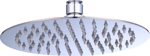 darrahopens Home & Garden > Bathroom Accessories 200mm Shower Head Round 304SS Polished Chrome Finish