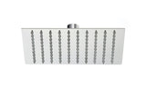 darrahopens Home & Garden > Bathroom Accessories 200mm Shower Head Square 304SS Polished Chrome Finish