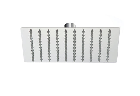 darrahopens Home & Garden > Bathroom Accessories 200mm Shower Head Square 304SS Polished Chrome Finish