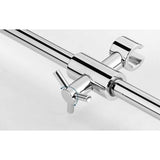 darrahopens Home & Garden > Bathroom Accessories 20mm Replacement Solid Brass Slide Rail Bracket Slider