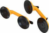darrahopens Home & Garden > Bathroom Accessories 2x 100kg Aluminum Alloy Double Locking Suction Cup Glazer Glass Sucker Lifter