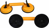 darrahopens Home & Garden > Bathroom Accessories 2x 100kg Aluminum Alloy Double Locking Suction Cup Glazer Glass Sucker Lifter
