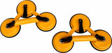 darrahopens Home & Garden > Bathroom Accessories 2x 150kg Load Aluminum Triple Suction Cup Pad Glazer Glass Sucker Remover Lifter