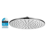 darrahopens Home & Garden > Bathroom Accessories 300mm Brass Shower Head Round Chrome Showerhead