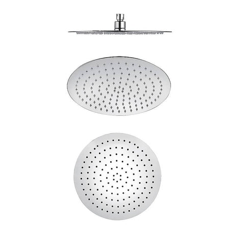 darrahopens Home & Garden > Bathroom Accessories 300mm Shower Head Round 304SS Chrome Showerhead