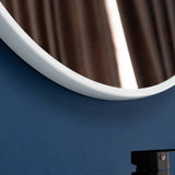 darrahopens Home & Garden > Bathroom Accessories 60cm Round Wall Mirror Bathroom Makeup Mirror by Della Francesca
