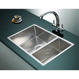 darrahopens Home & Garden > Bathroom Accessories 715x440mm Handmade Stainless Steel Undermount / Topmount Kitchen Sink with Waste