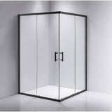 darrahopens Home & Garden > Bathroom Accessories 800 x 1000mm Sliding Door Nano Safety Glass Shower Screen By Della Francesca