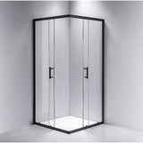 darrahopens Home & Garden > Bathroom Accessories 800 x 1200mm Sliding Door Nano Safety Glass Shower Screen By Della Francesca
