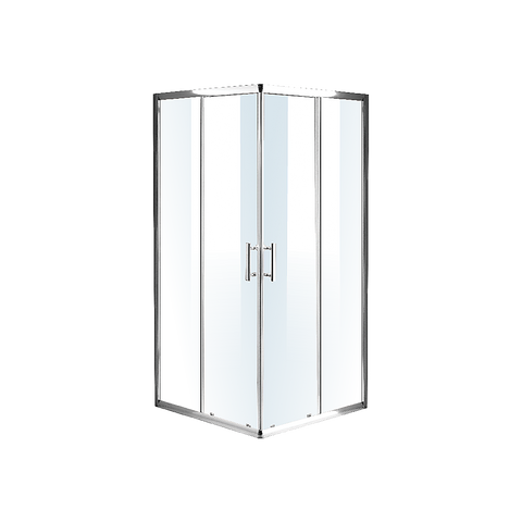 darrahopens Home & Garden > Bathroom Accessories 800 x 800mm Sliding Door Nano Safety Glass Shower Screen By Della Francesca