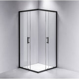 darrahopens Home & Garden > Bathroom Accessories 800 x 800mm Sliding Door Nano Safety Glass Shower Screen By Della Francesca
