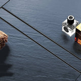 darrahopens Home & Garden > Bathroom Accessories 800mm Tile Insert Shower Bathroom Black Grate Drain w/Centre outlet Floor Waste