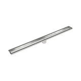 darrahopens Home & Garden > Bathroom Accessories 800mm Tile Insert Shower Bathroom Stainless Steel Grate Drain w/Centre outlet Floor Waste