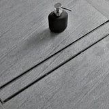 darrahopens Home & Garden > Bathroom Accessories 800mm Tile Insert Shower Bathroom Stainless Steel Grate Drain w/Centre outlet Floor Waste