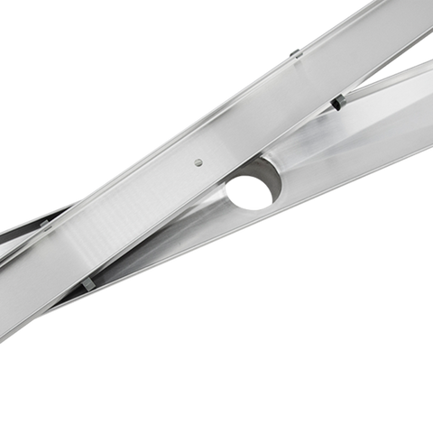 darrahopens Home & Garden > Bathroom Accessories 800mm Tile Insert Shower Bathroom Stainless Steel Grate Drain w/Centre outlet Floor Waste