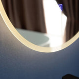 darrahopens Home & Garden > Bathroom Accessories 80cm LED Wall Mirror Bathroom Mirrors Light Decor Round