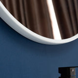 darrahopens Home & Garden > Bathroom Accessories 80cm Round Wall Mirror Bathroom Makeup Mirror by Della Francesca