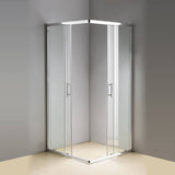 darrahopens Home & Garden > Bathroom Accessories 900 x 1000mm Sliding Door Nano Safety Glass Shower Screen By Della Francesca
