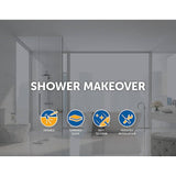 darrahopens Home & Garden > Bathroom Accessories 900 x 2100mm Frameless 10mm Safety Glass Shower Screen