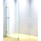 darrahopens Home & Garden > Bathroom Accessories 900 x 2100mm Frameless 10mm Safety Glass Shower Screen
