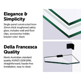 darrahopens Home & Garden > Bathroom Accessories 900 x 2100mm Frameless 10mm Safety Glass Shower Screen
