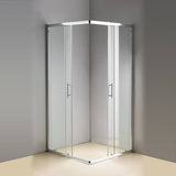 darrahopens Home & Garden > Bathroom Accessories 900 x 800mm Sliding Door Nano Safety Glass Shower Screen By Della Francesca
