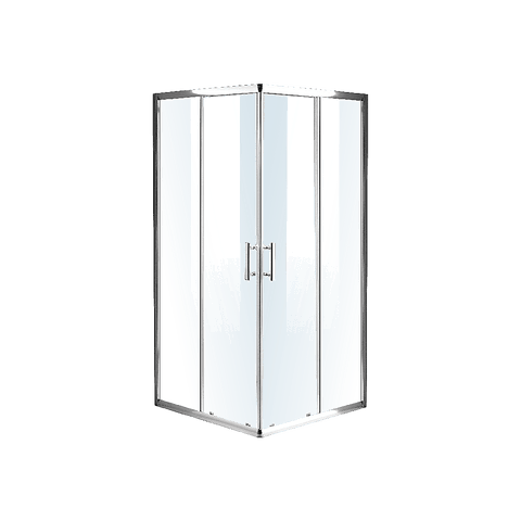 darrahopens Home & Garden > Bathroom Accessories 900 x 900mm Sliding Door Nano Safety Glass Shower Screen By Della Francesca