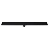 darrahopens Home & Garden > Bathroom Accessories 900mm Tile Insert Bathroom Shower Black Grate Drain w/Centre outlet Floor Waste