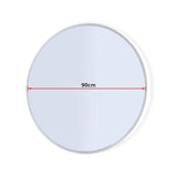 darrahopens Home & Garden > Bathroom Accessories 90cm Round Wall Mirror Bathroom Makeup Mirror by Della Francesca
