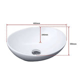 darrahopens Home & Garden > Bathroom Accessories Above Counter Bathroom Vanity Oval Ceramic Basin
