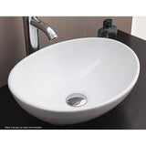 darrahopens Home & Garden > Bathroom Accessories Above Counter Bathroom Vanity Oval Ceramic Basin