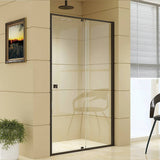 darrahopens Home & Garden > Bathroom Accessories Adjustable Semi Frameless Shower Screen (114~122) x 195cm Australian Safety Glass