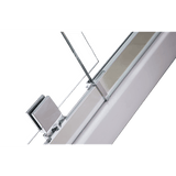 darrahopens Home & Garden > Bathroom Accessories Adjustable Semi Frameless Shower Screen (82~90) x 195cm Australian Safety Glass