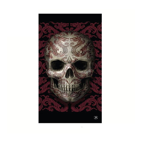 Darrahopens Home & Garden > Bathroom Accessories Anne Stokes Oriental Skull Beach Towel 75 x 150 cm