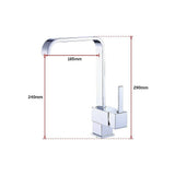 darrahopens Home & Garden > Bathroom Accessories Basin Mixer Tap Faucet -Kitchen Laundry Bathroom Sink