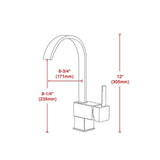 darrahopens Home & Garden > Bathroom Accessories Basin Mixer Tap Faucet -Kitchen Laundry Bathroom Sink