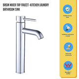 darrahopens Home & Garden > Bathroom Accessories Basin Mixer Tap Faucet -Kitchen Laundry Bathroom Sink