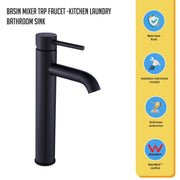 darrahopens Home & Garden > Bathroom Accessories Basin Mixer Tap Faucet -Kitchen Laundry Bathroom Sink