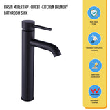 darrahopens Home & Garden > Bathroom Accessories Basin Mixer Tap Faucet -Kitchen Laundry Bathroom Sink
