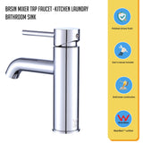 darrahopens Home & Garden > Bathroom Accessories Basin Mixer Tap Faucet -Kitchen Laundry Bathroom Sink