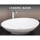 darrahopens Home & Garden > Bathroom Accessories Bathroom Ceramic Oval Above Countertop Basin for Vanity