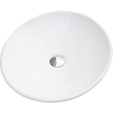 darrahopens Home & Garden > Bathroom Accessories Bathroom Ceramic Oval Above Countertop Basin for Vanity