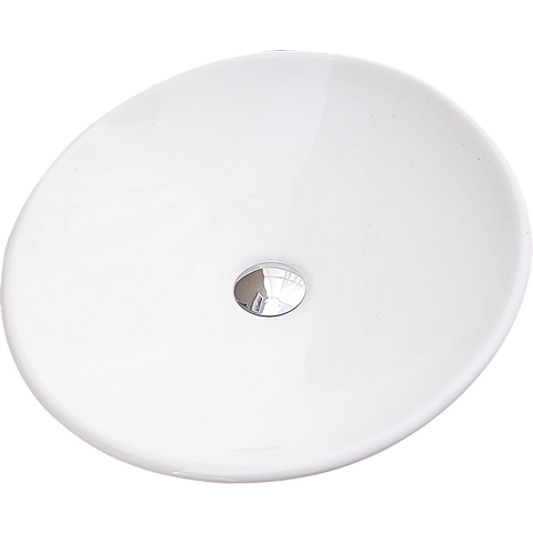 darrahopens Home & Garden > Bathroom Accessories Bathroom Ceramic Oval Above Countertop Basin for Vanity