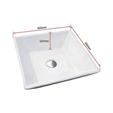 darrahopens Home & Garden > Bathroom Accessories Bathroom Ceramic Rectangular Above Countertop Basin for Vanity